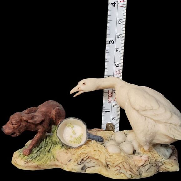 Vintage Schmid Lowell Davis Figurine White Swan - Picture 8 of 9